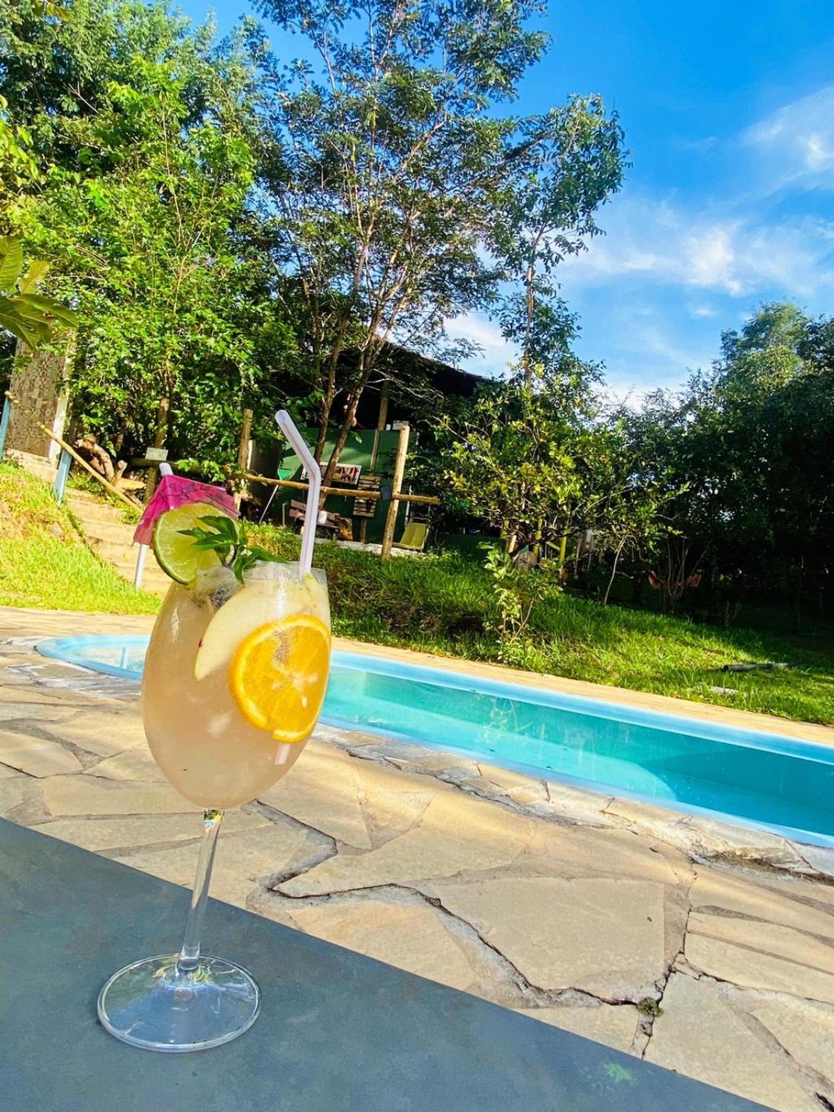 Chale Piscina Rio Area De Lazer Na Terra Do Sossego Holiday home *