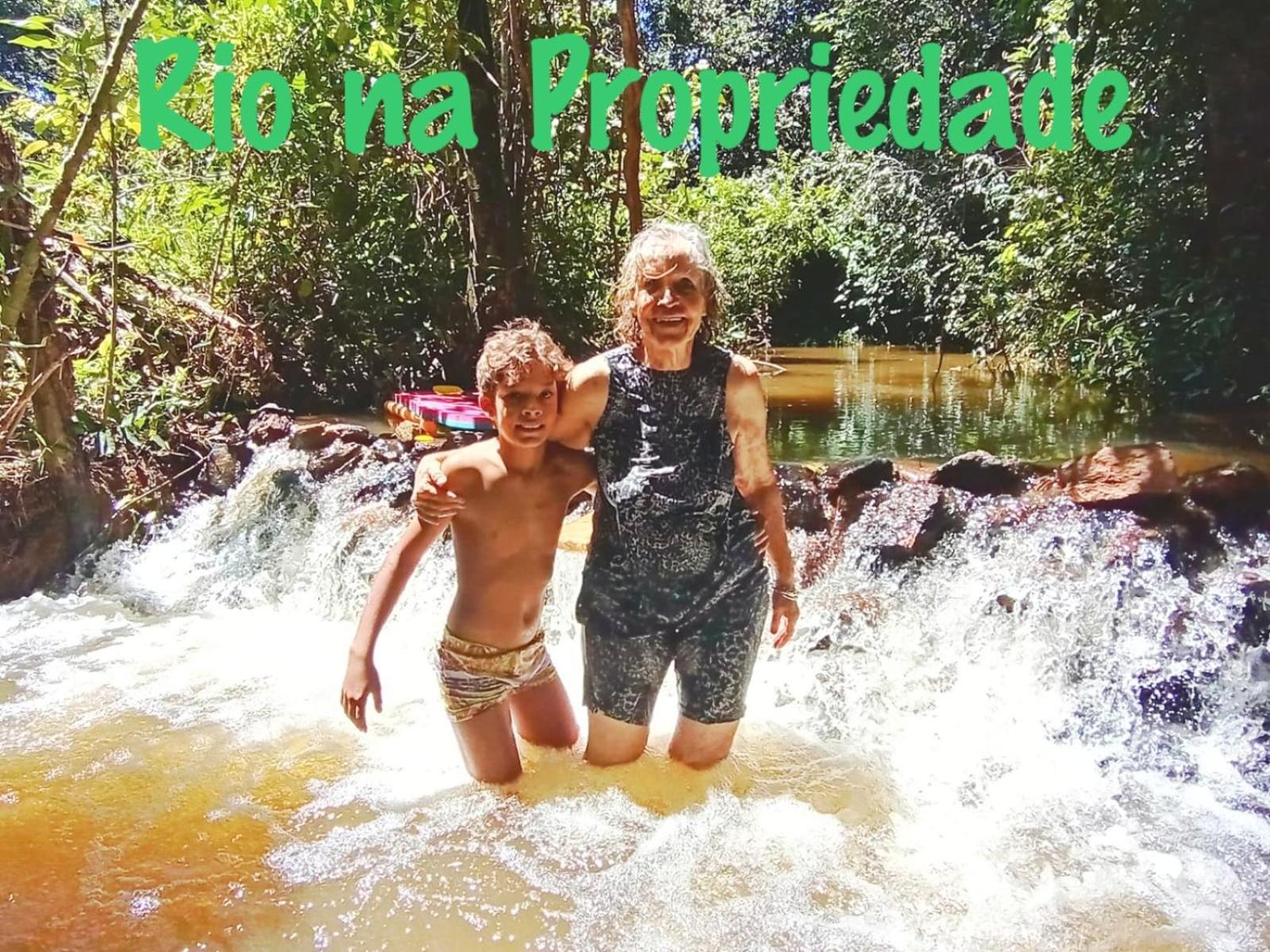 Chale Piscina Rio Area De Lazer Na Terra Do Sossego Holiday home